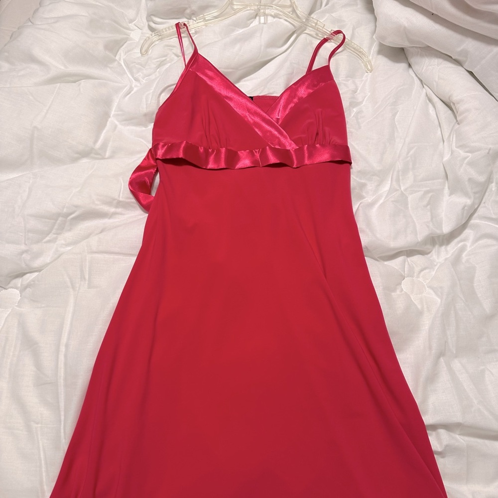 Pink 2000s dress